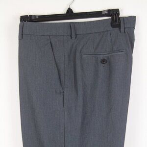Perry Ellis Portfolio Mens Modern-Fit Stretch Smoked Pearl 34Wx32L‎ E04430